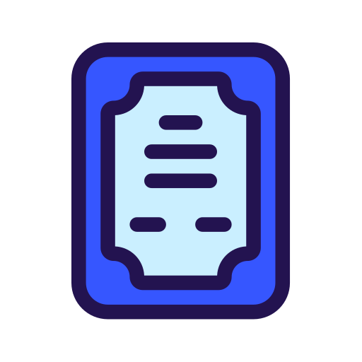 certificado icono gratis