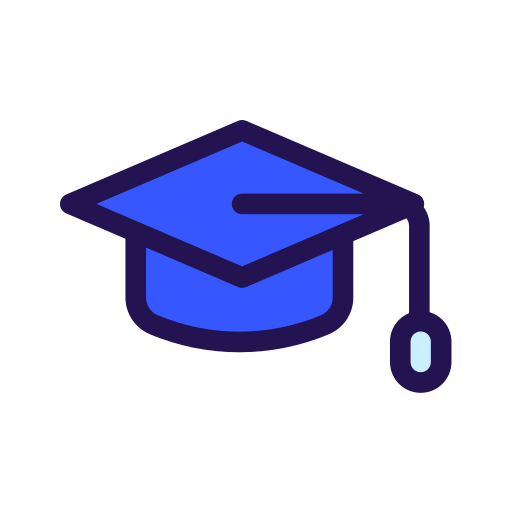 졸업 모자 무료 아이콘