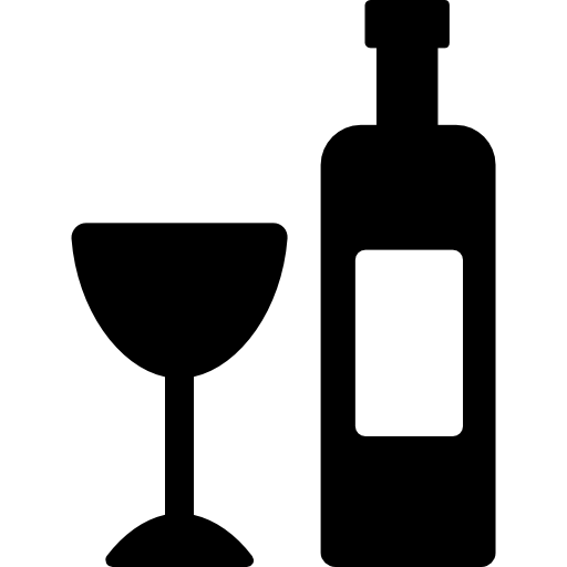 vino icono gratis