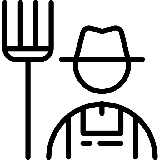 granjero icono gratis