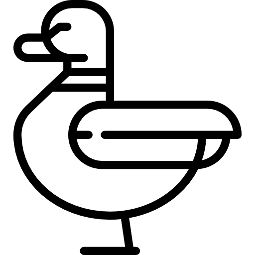 pato icono gratis