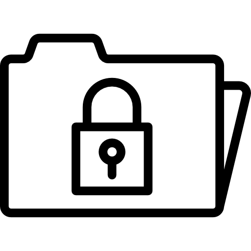 Безопасность документов бесплатно иконка