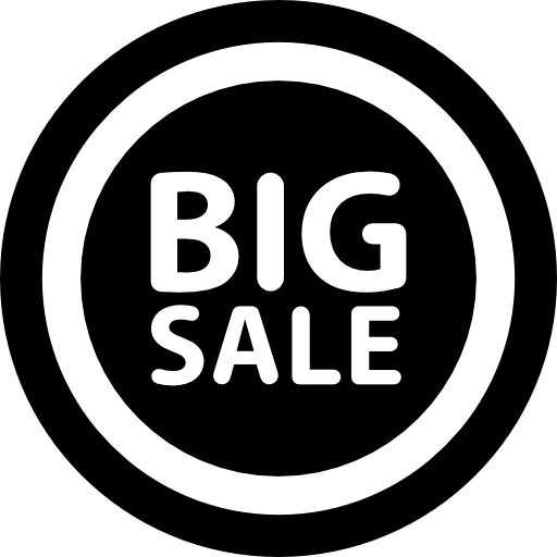 Free Icon Big Sale Badge