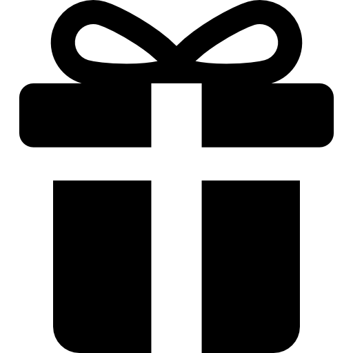 caja de regalo icono gratis