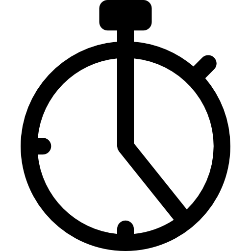 el tiempo de entrega icono gratis