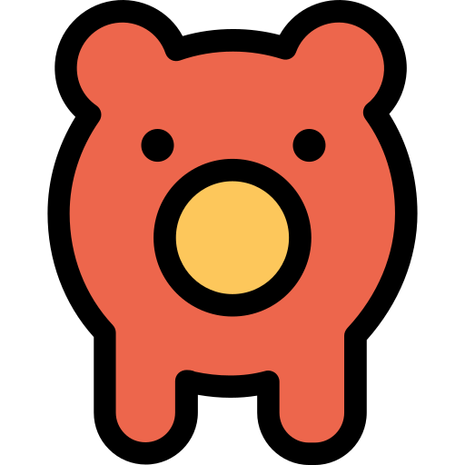 Piggy bank free icon