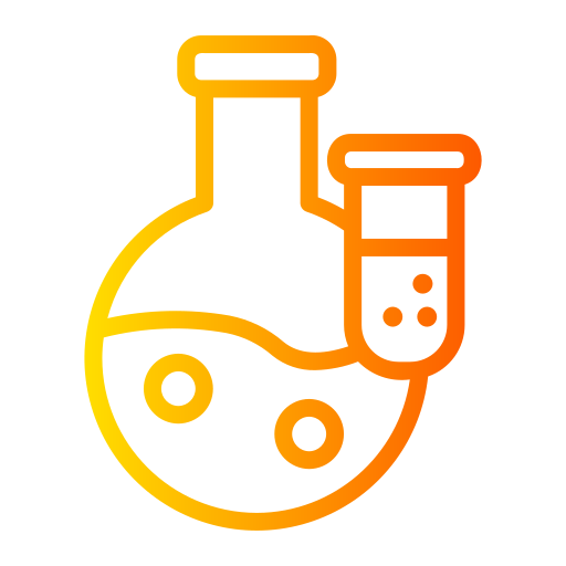 Erlenmeyer Generic gradient outline icon