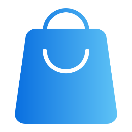 Shopping bag Generic gradient fill icon