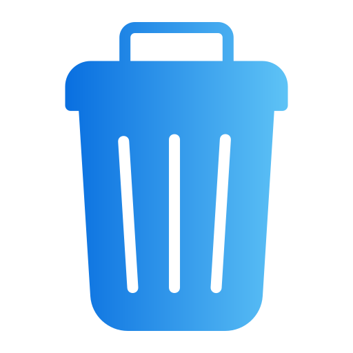 Trash free icon Trash free icon