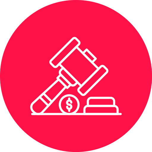 enchères Icône gratuit