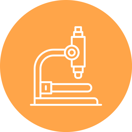 Microscope free icon Microscope free icon