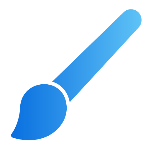 cepillo de pintura icono gratis