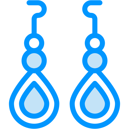 des boucles d'oreilles Icône gratuit des boucles d'oreilles Icône gratuit