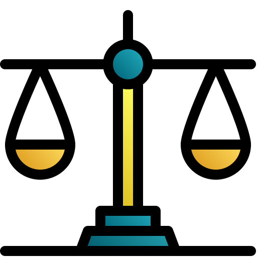 Justice Generic gradient lineal-color icon