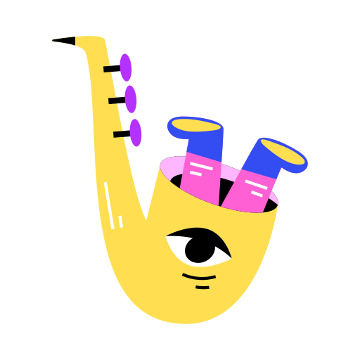 saxophon kostenlos Sticker