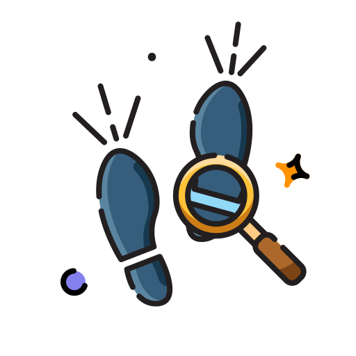 empreinte Icône gratuit