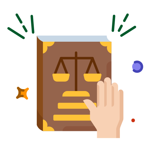 juramento icono gratis