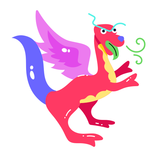 Dragon free sticker Dragon free sticker