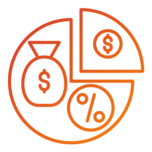 les dividendes Icône gratuit les dividendes Icône gratuit