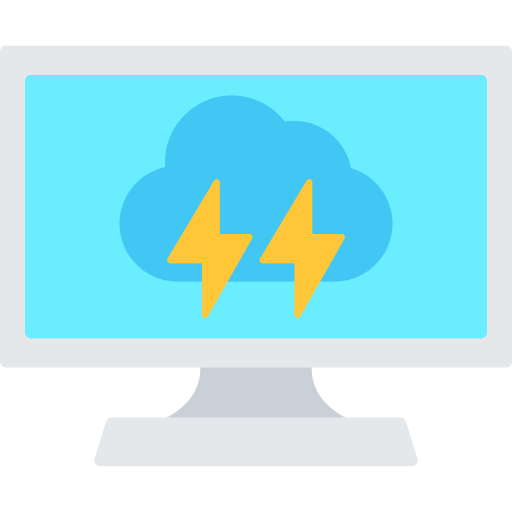computación en la nube icono gratis