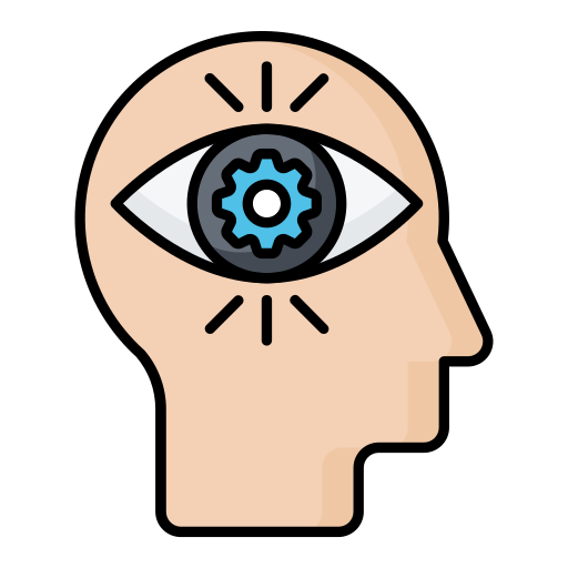 visión icono gratis