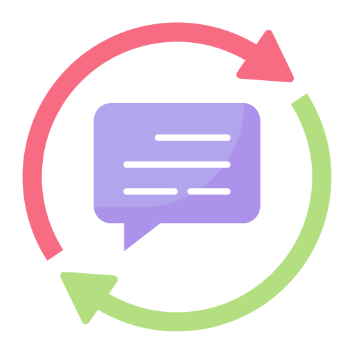 Feedback Generic color fill icon