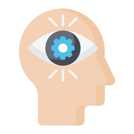 visión icono gratis