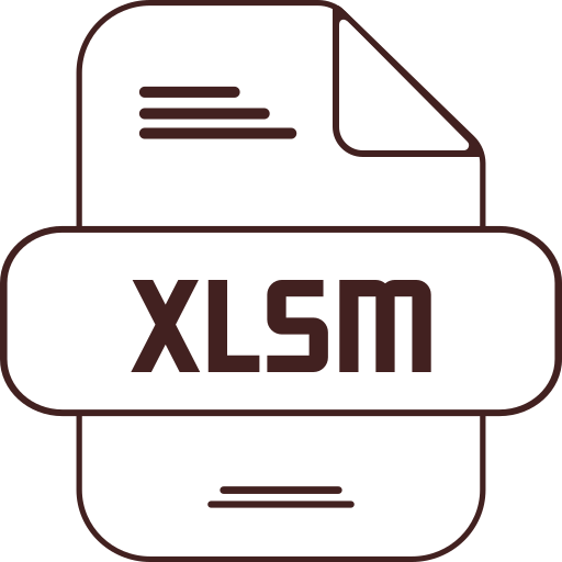 Xlsm free icon Xlsm free icon
