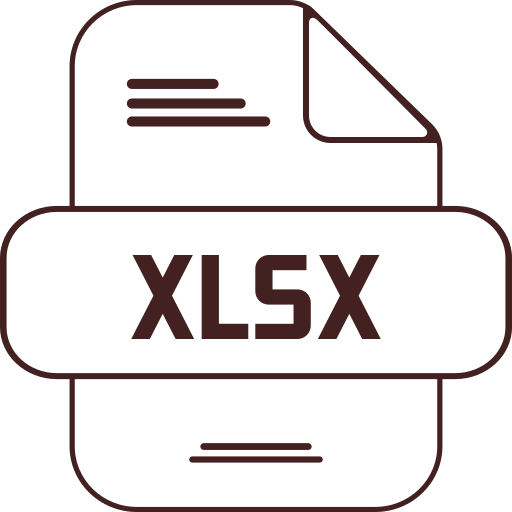 Xlsx free icon Xlsx free icon