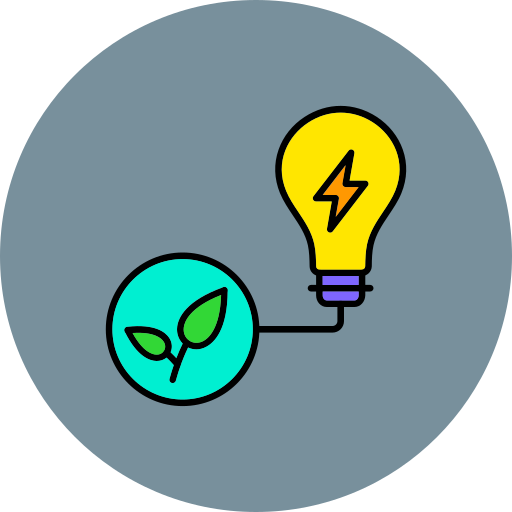 grüne energie kostenlos Icon