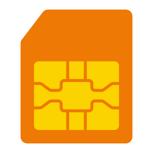 tarjeta sim icono gratis