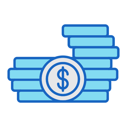 pièces de monnaie Icône gratuit