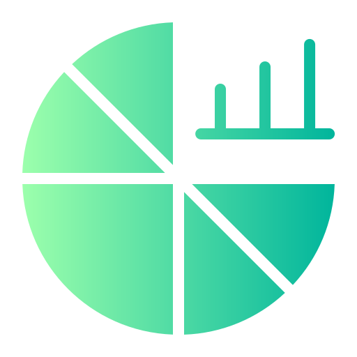 gráfico circular icono gratis