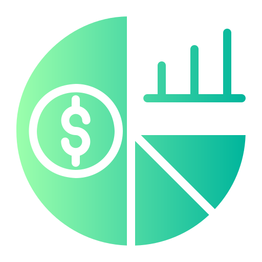 gráfico circular icono gratis