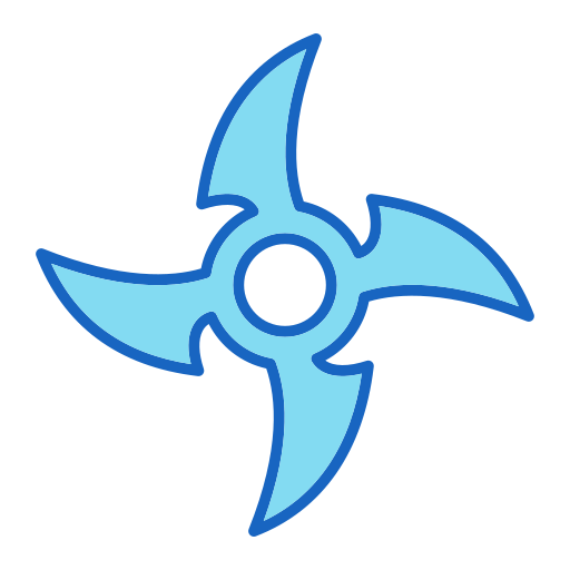 Shuriken Generic color lineal-color icon