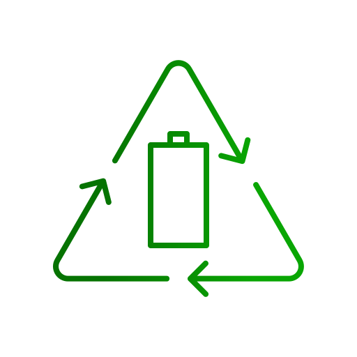 bateria ecológica grátis ícone bateria ecológica grátis ícone
