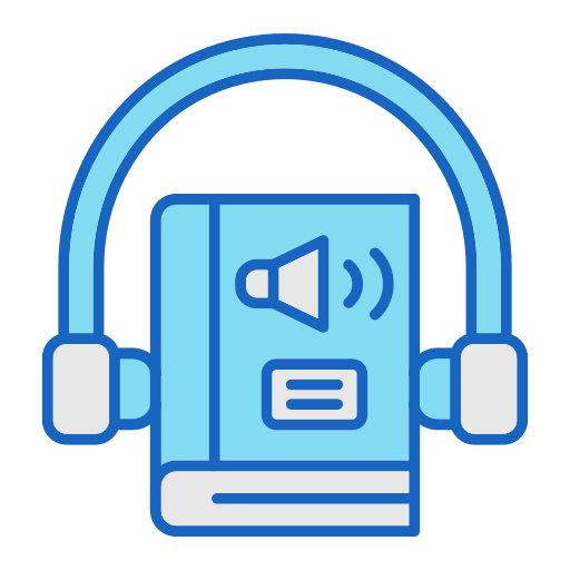 audio libro icono gratis