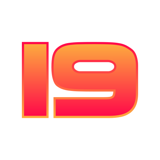 numéro 19 Icône gratuit numéro 19 Icône gratuit