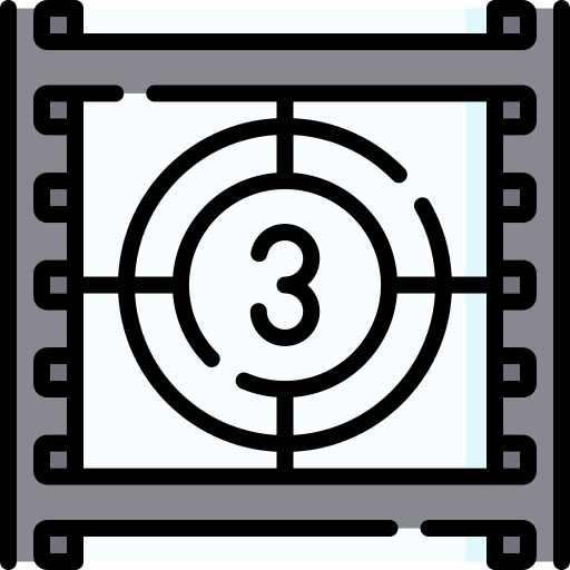 película icono gratis