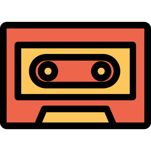 cassette Icône gratuit cassette Icône gratuit