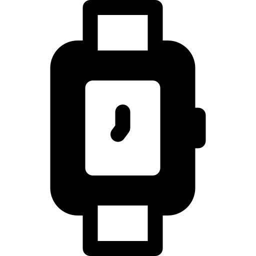 reloj de pulsera icono gratis