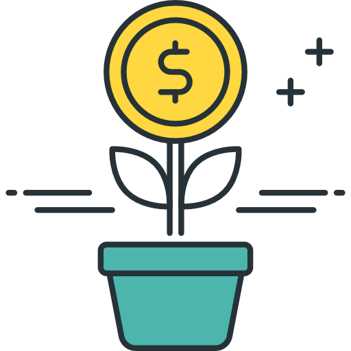 crecimiento icono gratis