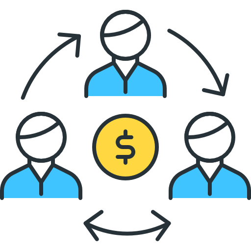 economía icono gratis