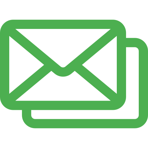 icona e mail png verde