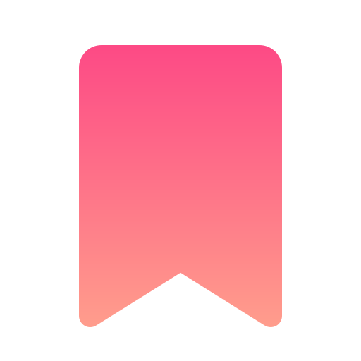 Bookmark Generic gradient fill icon