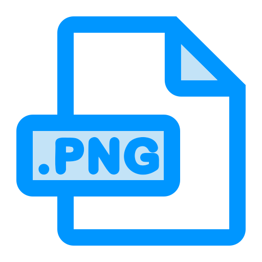 formato de archivo png icono gratis