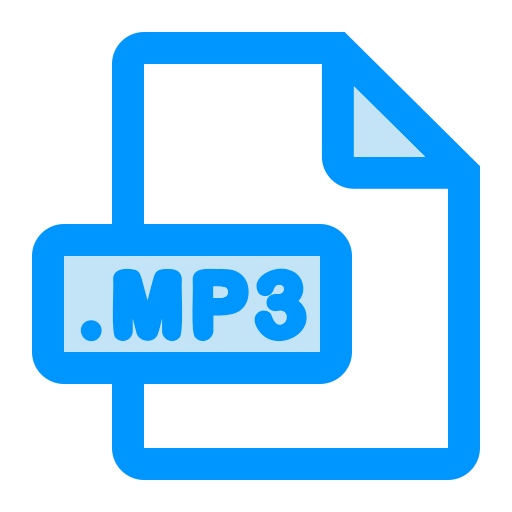 Формат файла mp3 бесплатно иконка Формат файла mp3 бесплатно иконка