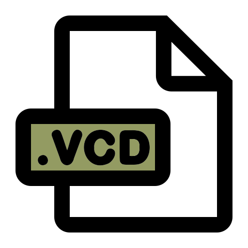 Vcd file format - Free files and folders icons