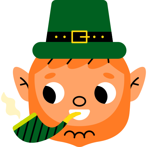 St Patricks Day free sticker