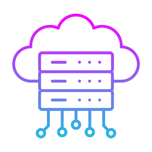 servidor en la nube icono gratis